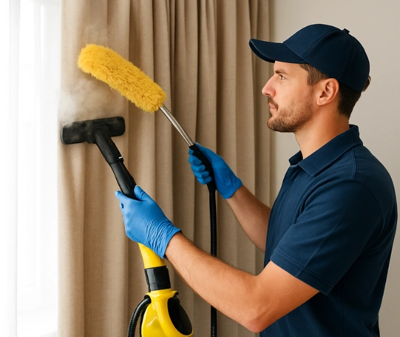 Emergency same-day curtain stain removal nambour Matty Curtain Cleaning