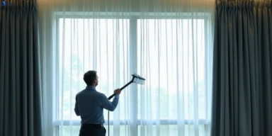 Commercial curtain stain removal service nambour hotels offices restaurants