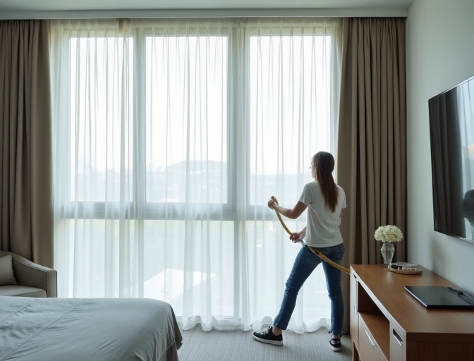 Nambour Sheer Curtain Cleaning